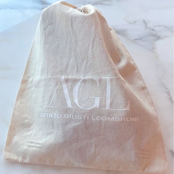 AGL Jomy Pointed Toe Ballet Flat, Cognac, Size 38 (8) - Picture 3 of 16